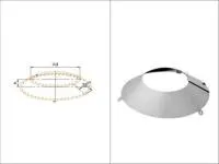 фланец феррум нержавеющий (430/0,5мм), ф150-160 #