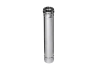дымоход феррум нержавеющий (430/0,5 мм) ф135 l=0,5м #
