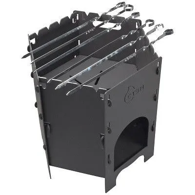 печь стэн мангал-казан разборный с сумкой