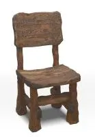 стул №11 (массив сосны, старение), палисандр, ирб