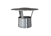 зонт феррум нержавеющий (430/0,5 мм) ф125 по дыму #