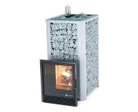 печь для бани изистим ялта 35 premium хохлома серый (2025)