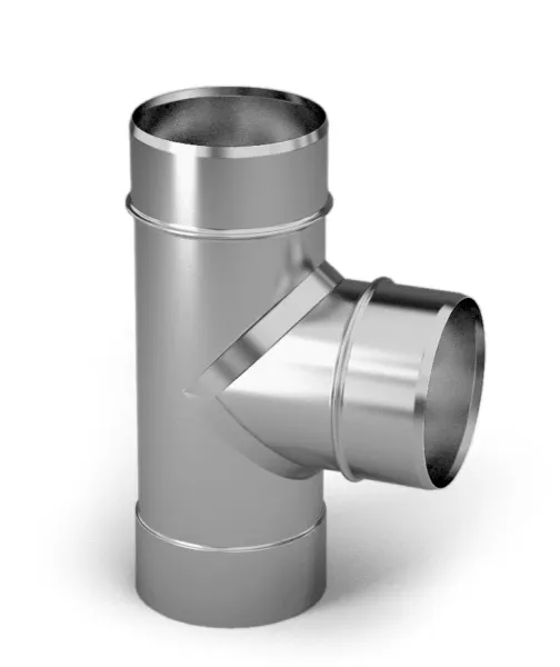 тройник craft 90° нержавеющий (316/0,8) ф120 по воде #